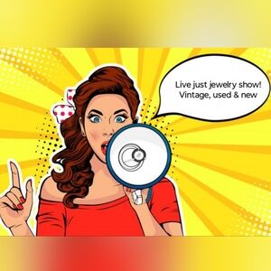 Live Jewelry Show. Mostly Used Costume Jewelry, Some Sterling, But No Gold.